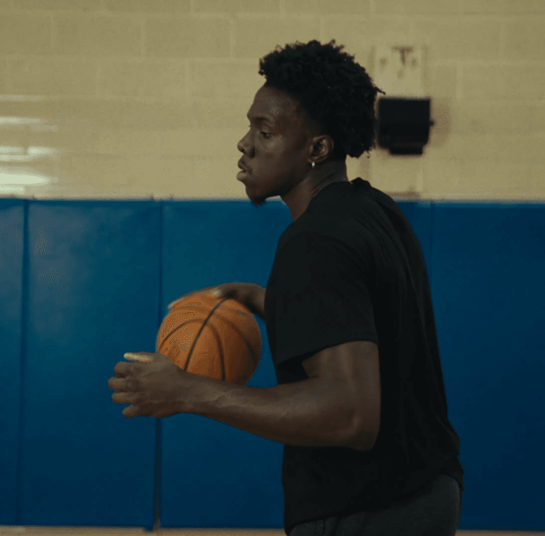 Jonathan Tchamwa Tchatchoua: Basketball player who suffered an ACL injury
